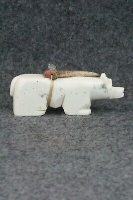 Bear Zuni Fetish Carving - Alex Tsethlikai - Image 5