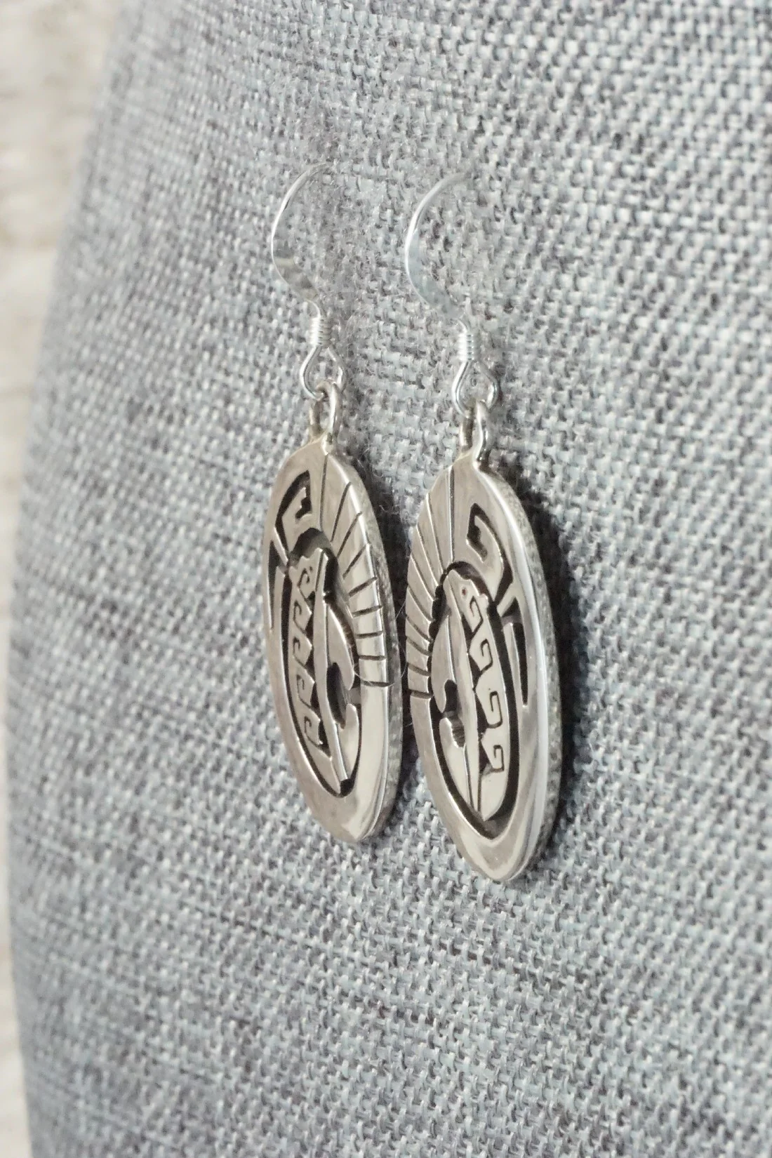 Sterling Silver Earrings - Calvin Peterson - Image 3