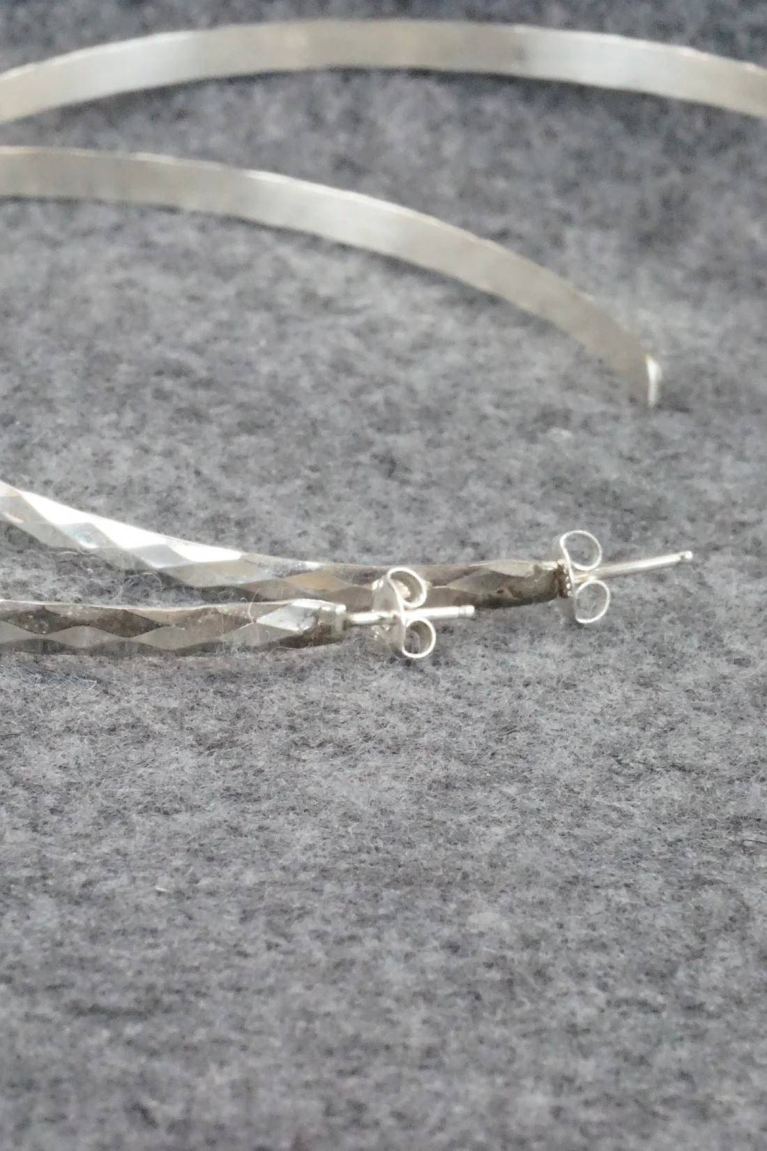 Sterling Silver Hoop Earrings - Nashina Leonard - Image 5