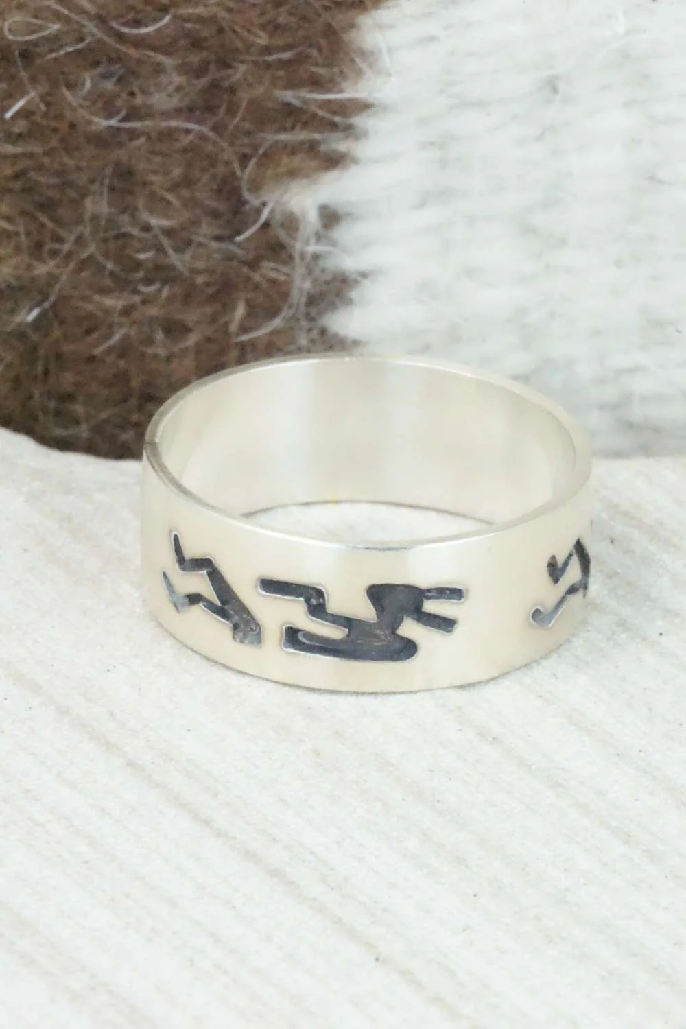 Sterling Silver Ring - Lester Gene - Size 13.5 - Image 3